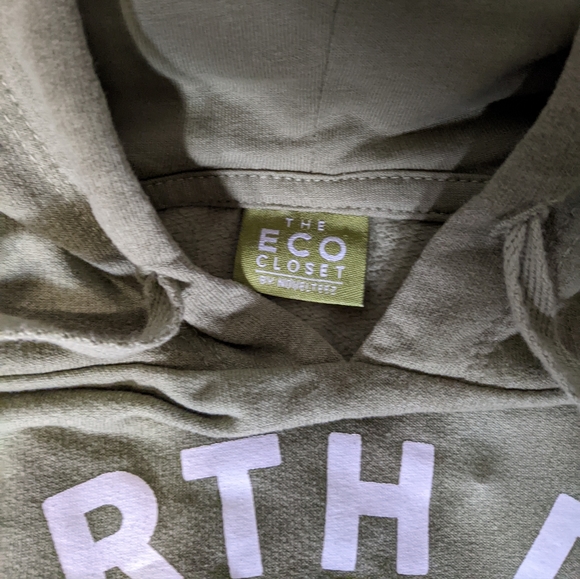 Earth Day Everyday Eco Closet hoodie, sweater, sweatshirt, green tie-dye, medium - Picture 4 of 9